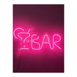 Dekoraven Bar Neon Tabela Neon Yazı Led Dekoratif Duvar Aydınlatması Neon Duvar Dekorasyonu, barpiraven1