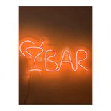 Dekoraven Bar Neon Tabela Neon Yazı Led Dekoratif Duvar Aydınlatması Neon Duvar Dekorasyonu, barturun1