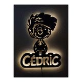 dekoraven Cedric Dekoratif Led Işıklı Ahşap Tablo 55x35 cm, cedric12