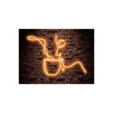 Dekoraven Coffee Woman Neon Led Işıklı Yazı 50 * 70 Cm, TYBJDYE74U00BBZ480