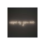 dekoraven Come As You Are Neon Led Tabela Dekoratif Aydınlatma Günışığı 150x25 cm, comeasyouare
