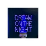 dekoraven Dream On The Night Neon Tabela Mavi, dreamwar