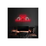 dekoraven Formula Yarış Arabası Neon Led Tabela Dekoratif Aydınlatma 80x33 cm, formula1raven