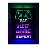 dekoraven Gamer Işıklı Tablo, eatgamer