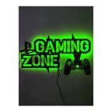 dekoraven Gaming Zone Led Işıklı Gamer Tablo, gamingzon12