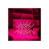 Dekoraven Göz Neon Led Dekoratif Duvar Yazısı Tabelası Aydınlatması Gece Lambası