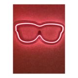 Dekoraven Gözlük Neon Tabela Gözlükçü Neon Led Dekoratif Duvar Aydınlatması Neon Duvar Dekorasyonu, gözlükredraven