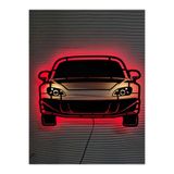 dekoraven Honda S2000 Led Işıklı Ahşap Tablo, s20021