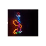 dekoraven Hookah Nargile Neon Led Işıklı Yazı, hookah001