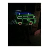 Dekoraven Karavan - Neon Led Dekoratif Duvar Yazısı Tabelası Aydınlatması Gece Lambası Smc -1020
