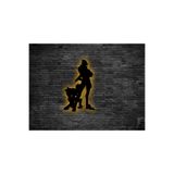 dekoraven Killjoy Ledli Tablo 32x50 cm Siyah, TYC00665646602