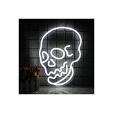 dekoraven Kuru Kafa Neon Tabela Neon Yazı Dekoratif Aydınlatma Ve Gece Lambası, kurukafa1v