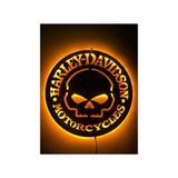 dekoraven Led Işıklı Ahşap Tablo Duvar Dekorasyonu 45x45 cm Siyah, harley567