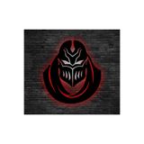 dekoraven Lol Zed Ledli Ahşap Tablo 50x110 cm Siyah, aktiftasarım1001
