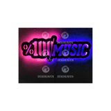 dekoraven Müzik Led Işıklı Duvar Tablosu, music22