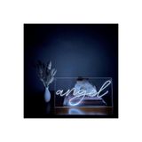 Dekoraven Neon Led Aydınlatma Angel Gece Lambası Parti Süsü Işıklı Duvar Dekor