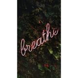 Dekoraven Neon Led Aydınlatma Breathe Gece Lambası Parti Süsü Işıklı Duvar Dekor