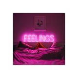 Dekoraven Neon Led Aydınlatma Feelıngs Gece Lambası Parti Süsü Işıklı Duvar Dekor
