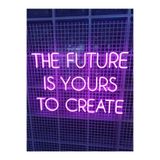 Dekoraven Neon Led Aydınlatma Future Gece Lambası Parti Süsü Işıklı Duvar Dekor