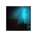 Dekoraven Neon Led Aydınlatma Sol Gece Lambası Parti Süsü Işıklı Duvar Dekor