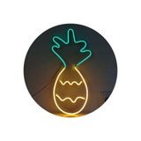 Dekoraven Neon Led Dekoratif Ananas Figürü