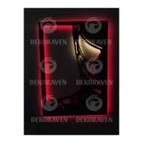 dekoraven Örümcek Adam Led Işıklı Tablo 55x35 cm, spiderman