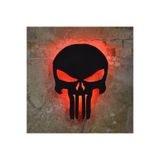 dekoraven Punisher Ledli Duvar Süsü MDF Tablo, MDF919
