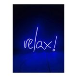 Dekoraven Relax Neon Led Tabela Dekoratif Aydınlatma, relmavrav1