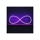 Dekoraven Sonsuzluk Neon Led Dekoratif Duvar Aydınlatması Neon Duvar Yazısı