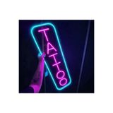 Dekoraven Tattoo-Dövme Iç Ve Dış Mekan Tabela Dekoratif Aydınlatma, tatravbpink2