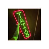 Dekoraven Tattoo-Dövme Iç Ve Dış Mekan Tabela Dekoratif Aydınlatma, tatravbred
