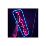 dekoraven Tattoo Dövme Neon Led Işıklı Yazı, tattoo001