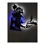 dekoraven Valorant Jett Led Işıklı Ahşap Tablo, jett1