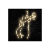 Dekoraven Woman Body - Neon Led Dekoratif Duvar Yazısı Tabelası Aydınlatması Gece Lambası Smc -1015