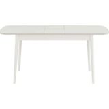 Dekorazi Cira Ortadan Açılır Mutfak Masası 75x130 Cm Beyaz