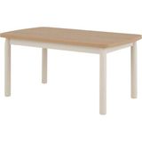 Dekorazi Santo Ortadan Açılır Yemek Masası 90X150 cm - Krem