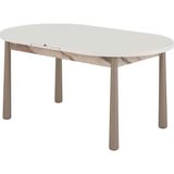 Dekorazi Vitale Kelebek Açılır Yemek Masası 90X156 cm - Bronz