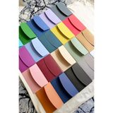 Dekorden 14x20 Cm. Renkli 100 Adet Lüx Davetiye Zarfı