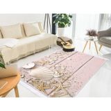 Dekoreko 1880 Desen 2 İnci Dijital Saçaklı 80x120 cm Halı