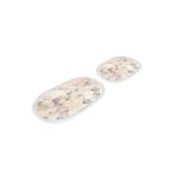 Dekoreko 1900 Desen 1 Dijital Saçaklı Oval Klozet Takımı