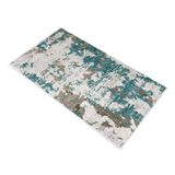 Dekoreko 7003 İnci Saçaksız Mavi 80x120 cm Salon Halı