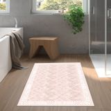 Dekoreko Kaymaz Taban Djt Banyo Halısı Trend Modern 603M Gri
