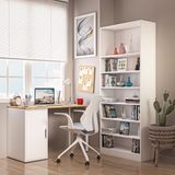 Dekorex Clm110-Meşe Kapaklı Kesonlu Çalışma Masası - 120 cm