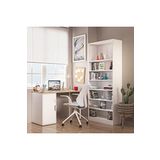 DEKOREX Kapaklı Kesonlu Çalışma Masası CLM110-MEŞE