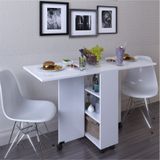 Dekorfim DF01110B Pratik Portatif Katlanır Masa Mutfak ve Yemek Masası