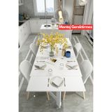 Dekorfim DF01111B Pratik Portatif Katlanır Masa Mutfak ve Yemek Masası
