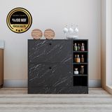 Dekorfim DF14101BD MDF Kahve Köşesi Kiler Dolabı Çok Amaçlı Dolap Mutfak Dolabı - Bendir