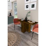 Dekorfim Ultra Flamingo Pratik Portatif Katlanır Masa Mutfak ve Yemek Masası - Kayın - 140*60