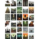 Dekorif 30 Adet The Walking Dead Temalı Sticker Seti - Laptop Defter Telefon Için