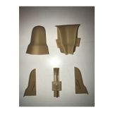 Dekorini Laminat Parke Süpürgelik Bağlantı Aparatı 6cm Sütlü Kahve Deco Corner